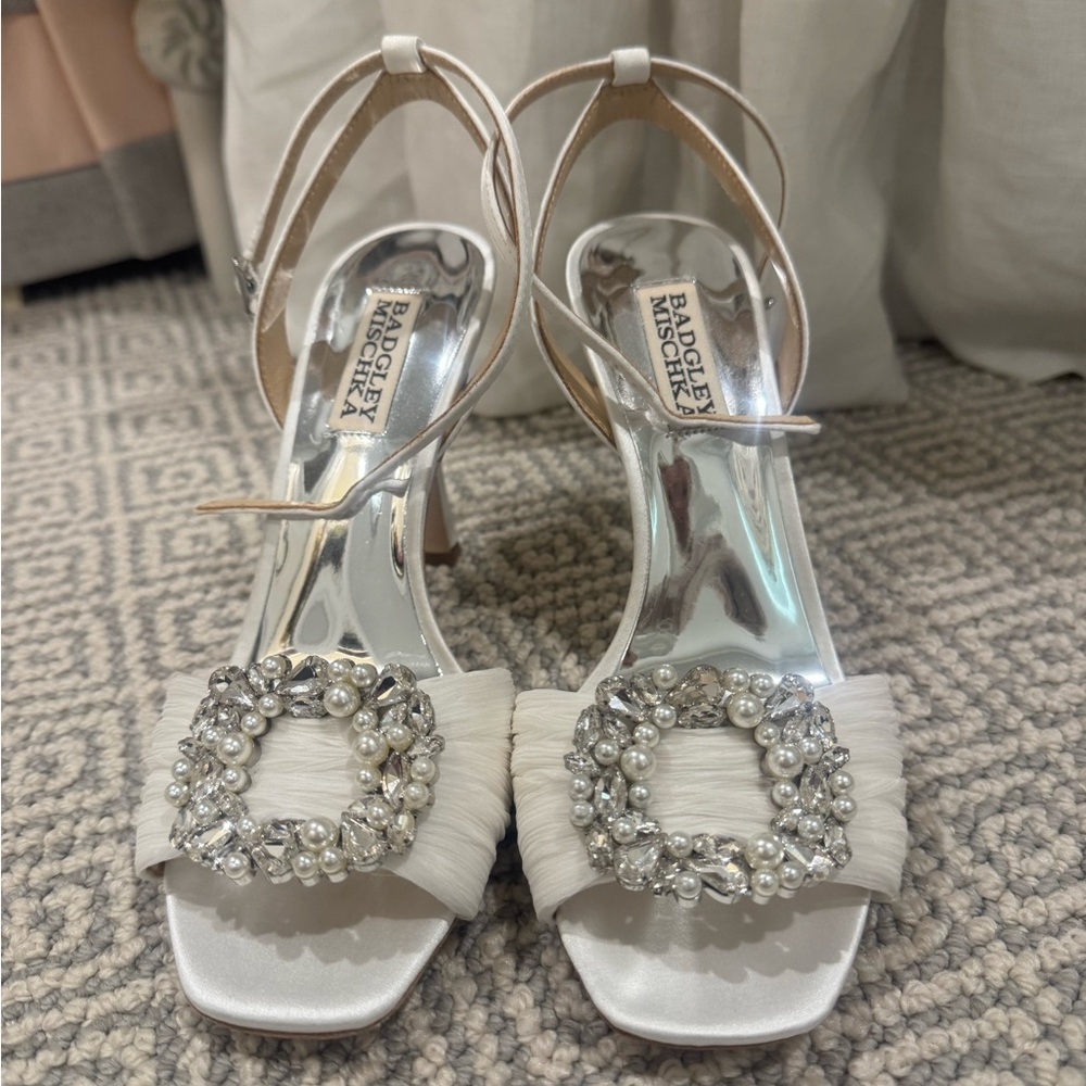 Elegant White Women's Heels